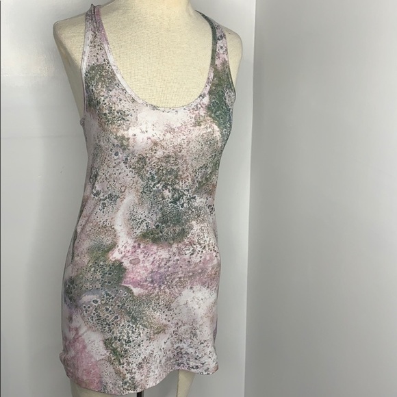 Lululemon white, grey and pink tank - Picture 1 of 6